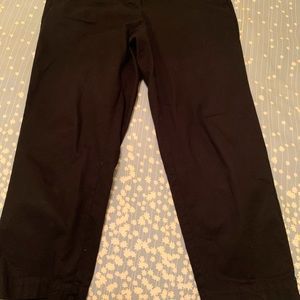 The Loft Size 6 The Original Crop Black Capris
